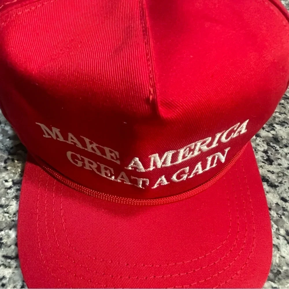 History off USA  Red Cap 2016 MAKE AMERICA GRAET AGAIN 🇺🇸 made in USA